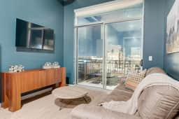 Skyline Balcony 1BR | Pool | Walk to Broadway - Image 2