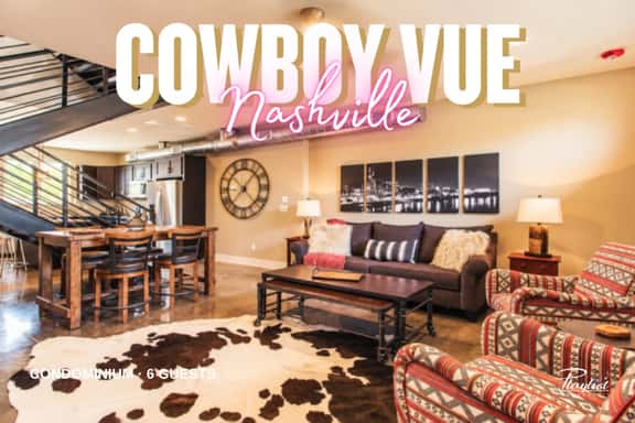 Modern Cowboy Vue: Rooftop Bar | Skyline Views - Image 1