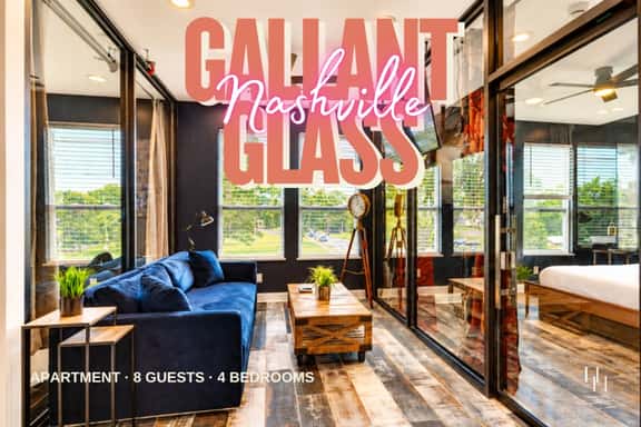 Gallant Glass 4BR • Top Floor • Walk to Vandy! - Image 1