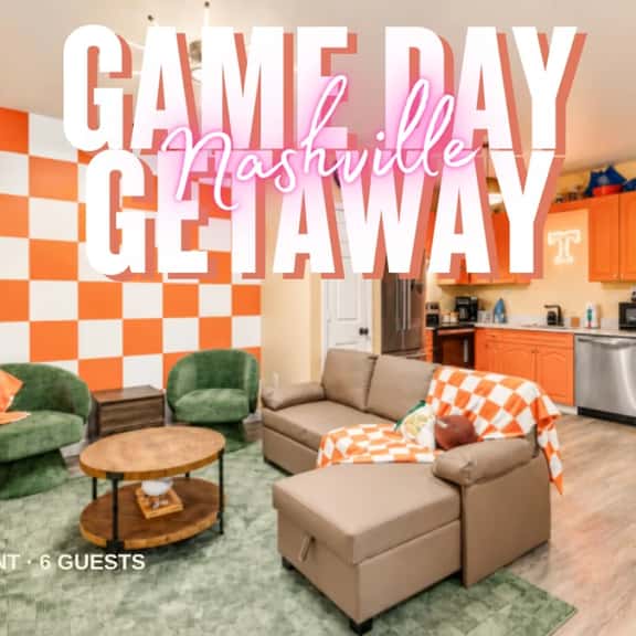 Game Day Getaway | Vols-Themed Stay Near Vanderbilt - Image 1