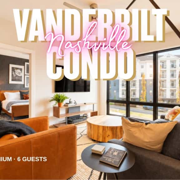 West End 2BR/2BA | Walk to Vandy | Pool + Garage - Image 1
