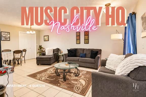 Nashville HQ: King Bed | 5 Min to Broadway | Park - Image 2