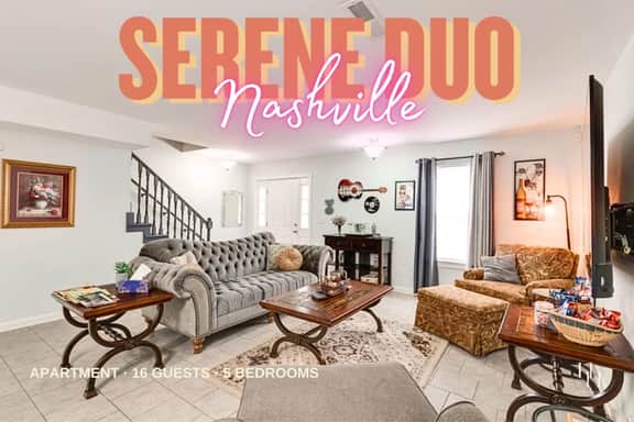 2 Calm Units • Sleeps 16 • Groups + Parking - Image 2