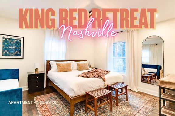 King Bed & Parking: Heart of East Nashville - Image 2