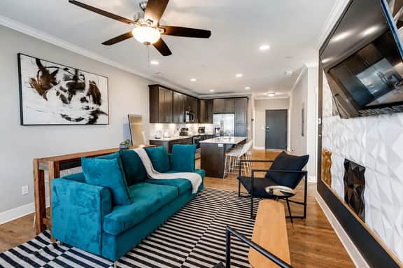 Nations Sky Retreat 2BR | Private Rooftop Views - Image 5